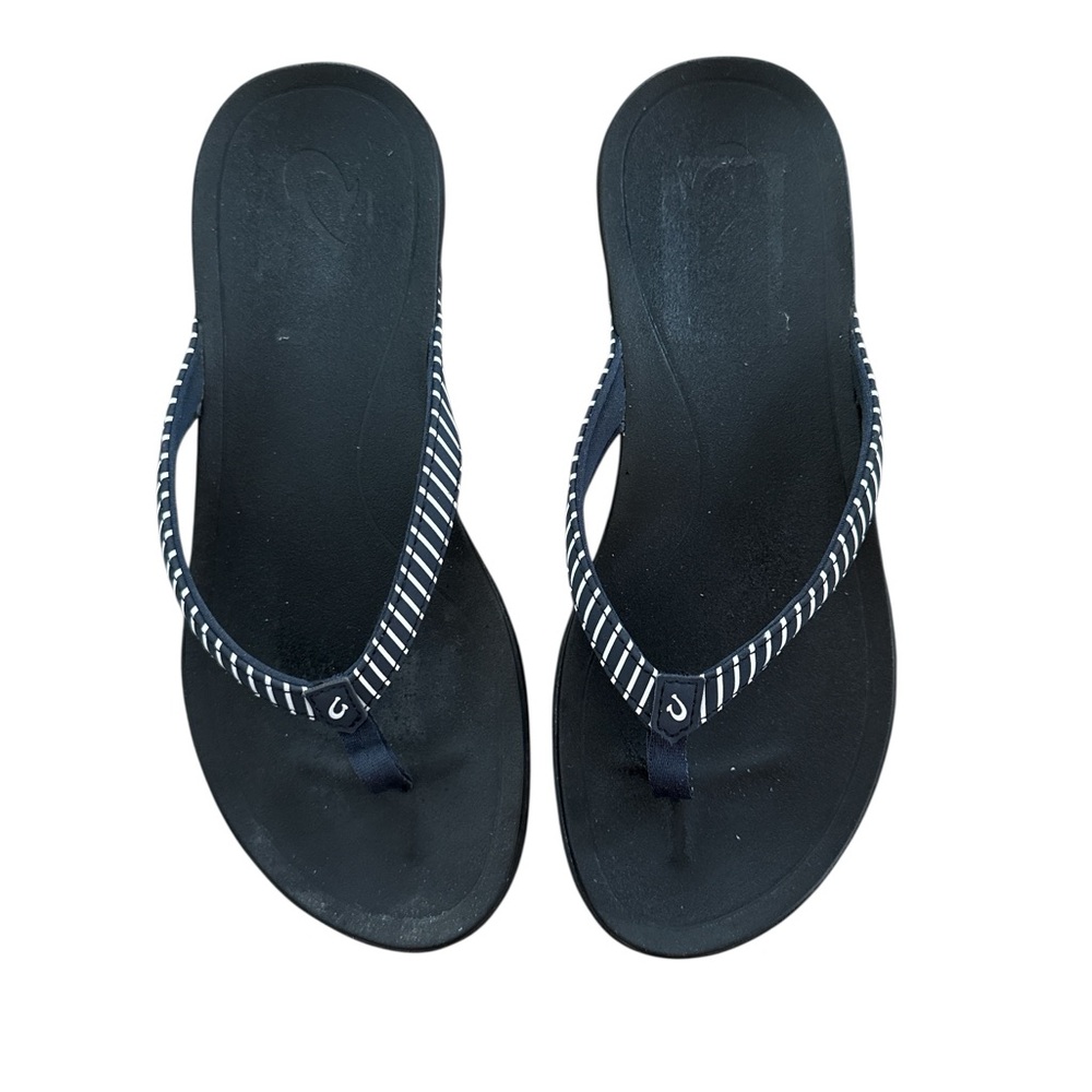 Ho'ōpio Sandals in Trench Blue - Picture 2 of 5